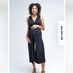 NOM Maternity wrap jumpsuit